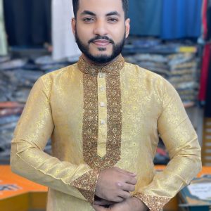 লাক্সারি কাতান পাঞ্জাবি [ LK-52 ]